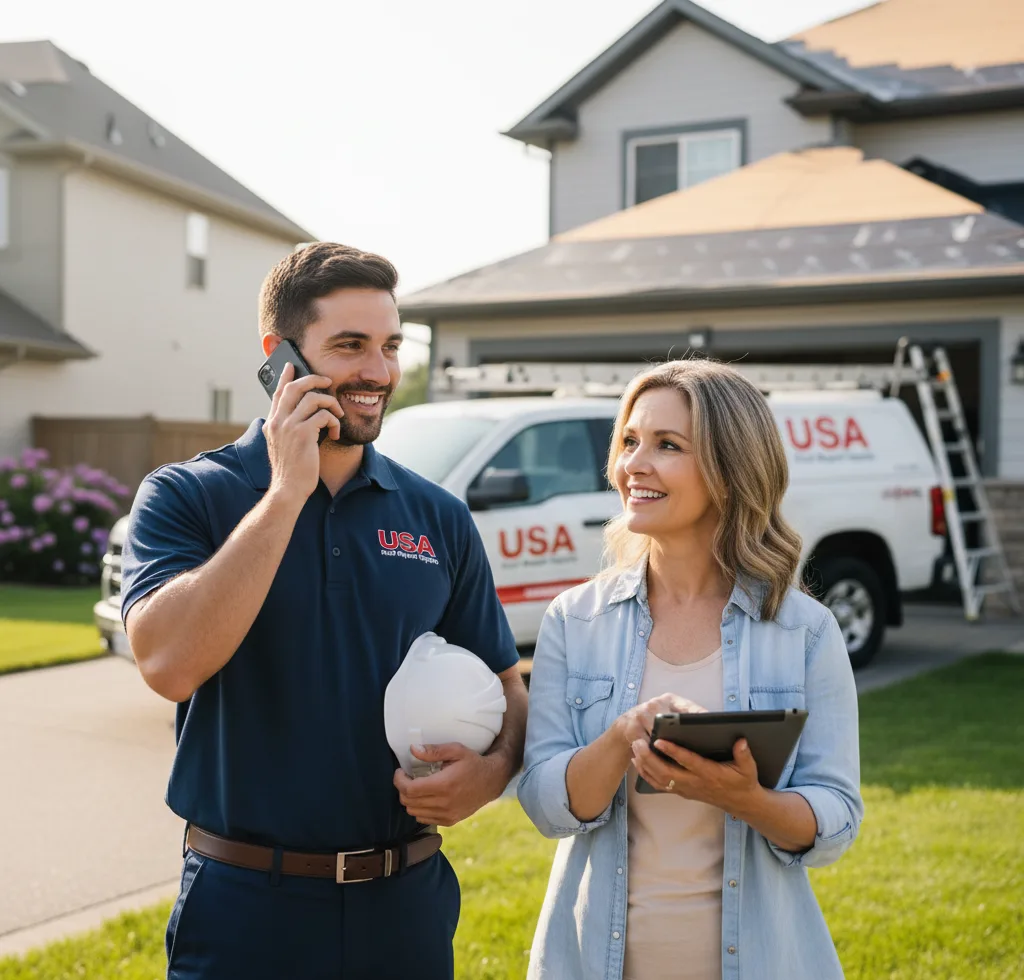 USA Roof Repair Experts customer support in Lake Zurich